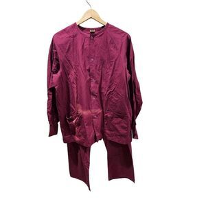 Fashion Seal M scrub set 176 red